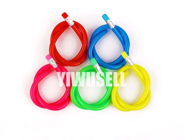 5pcs Colorful soft Bendable Flexible Pencils for sale 05-yiwusell.cn