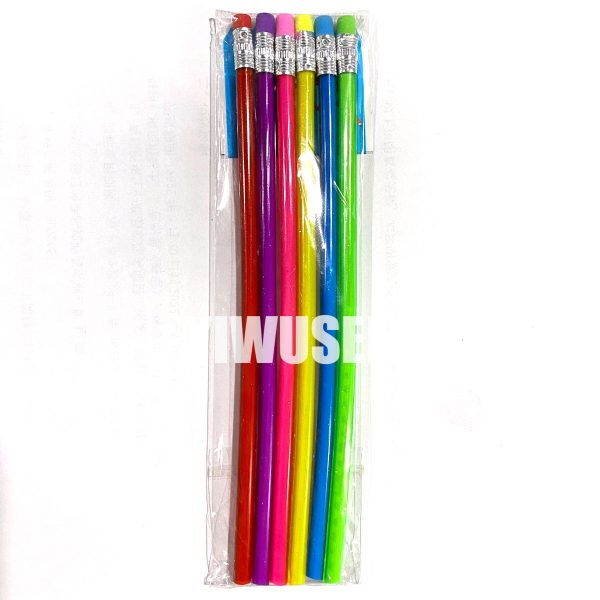 5pcs Colorful soft Bendable Flexible Pencils for sale 06-yiwusell.cn