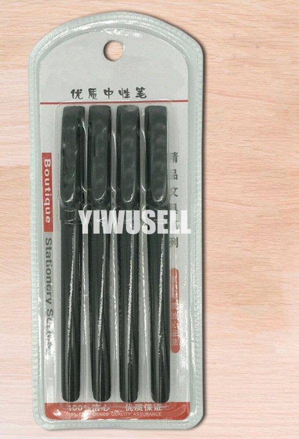 Best 4Pcs Black Gel Pen for sale 05-yiwusell.cn