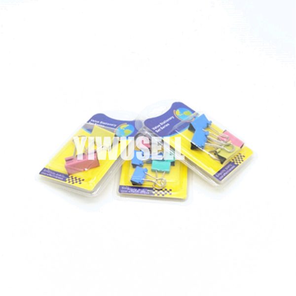 Best Colorful Metal Binder Clips 4pcs for sale 05-yiwusell.cn