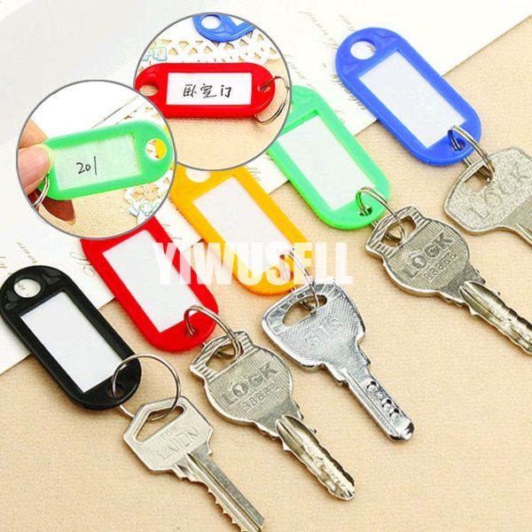 Cheap colorful Plastic key tag for sale 03-yiwusell.cn