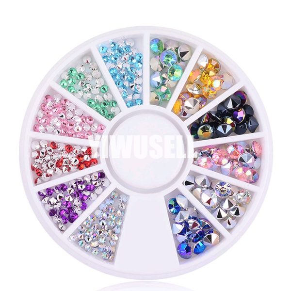 Best Nail Art Rhinestone Diamond for Nail Decoration Mixed Color for sale 02-yiwusell.cn