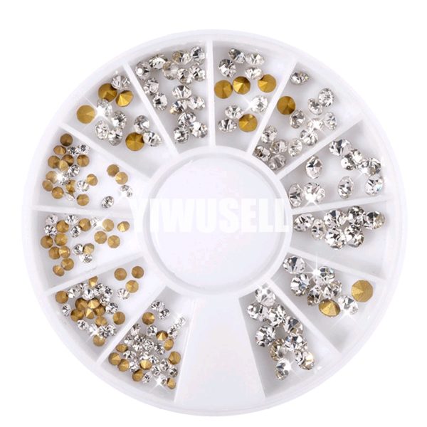 Best Nail Art Rhinestone Diamond for Nail Decoration Mixed Color for sale 09-yiwusell.cn