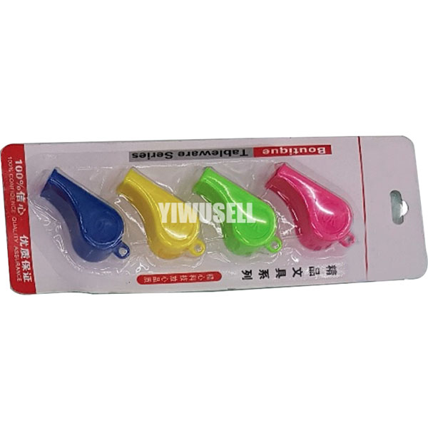 Best Plastic Sports Whistles 4pcs for sale 07-yiwusell.cn