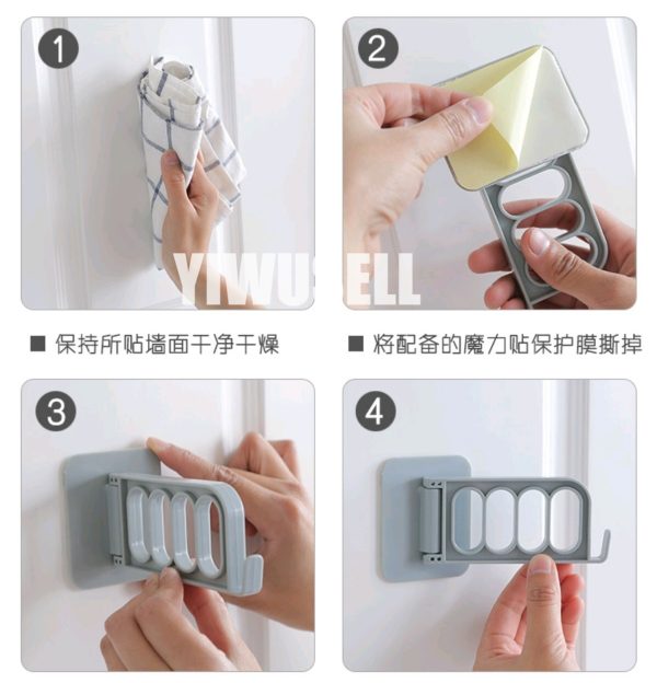 Best Plastic wall hook for hanging cloth,key and wallet on sale 06-yiwusell.cn
