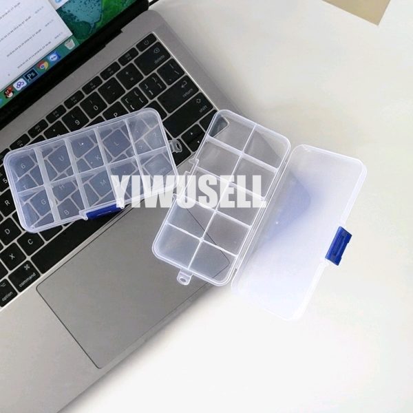 Best Transparent Plastic Grid Box Storage Organizer for sale 04-yiwusell.cn