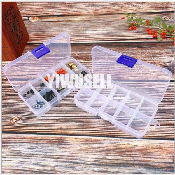 Best Transparent Plastic Grid Box Storage Organizer for sale 06-yiwusell.cn