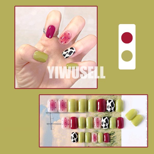 Best colorful Press On Nails for sale 09-yiwusell.cn