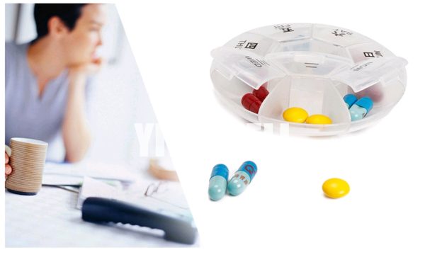 Best transparent pill box Pill Organizer for sale 10-yiwusell.cn